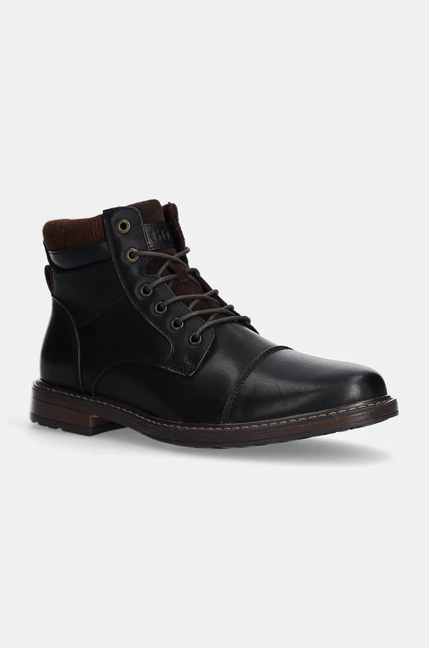 Boty GOE pánské, černá barva, OO1N4029 BLACK