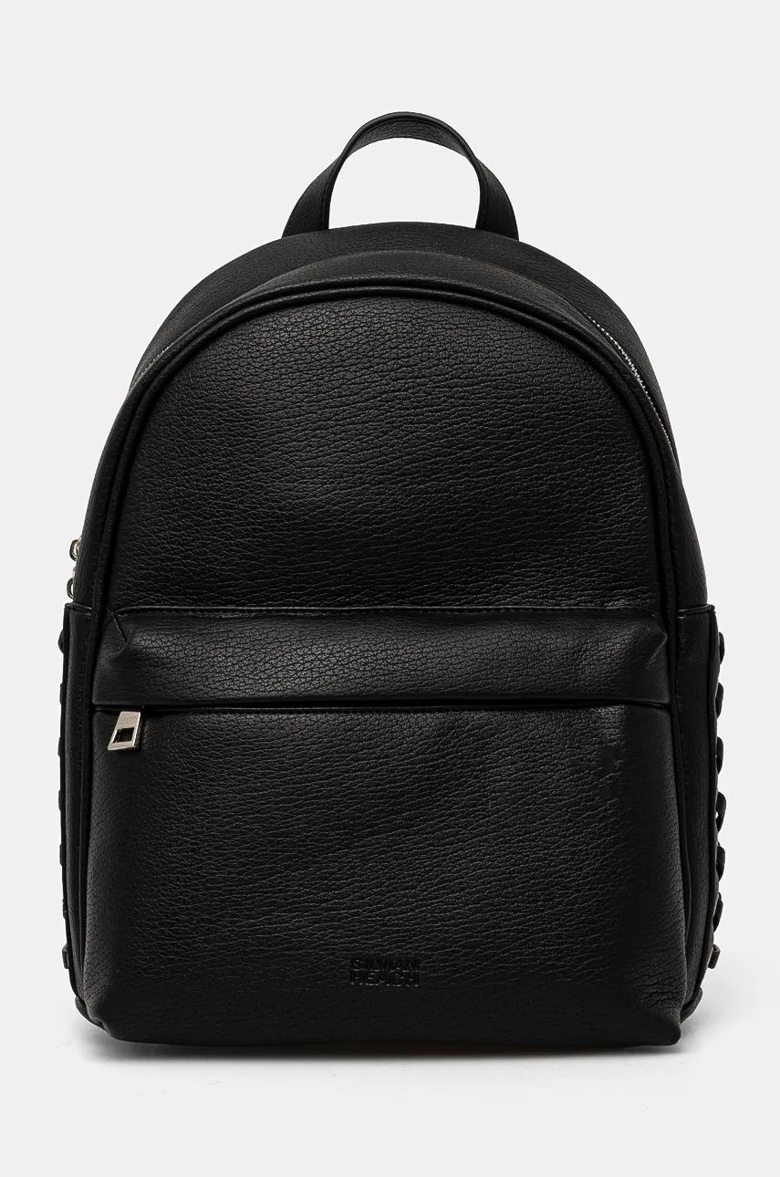 Silvian Heach rucsac TARPEY femei, culoarea negru, mic, neted, RCA24027ZA