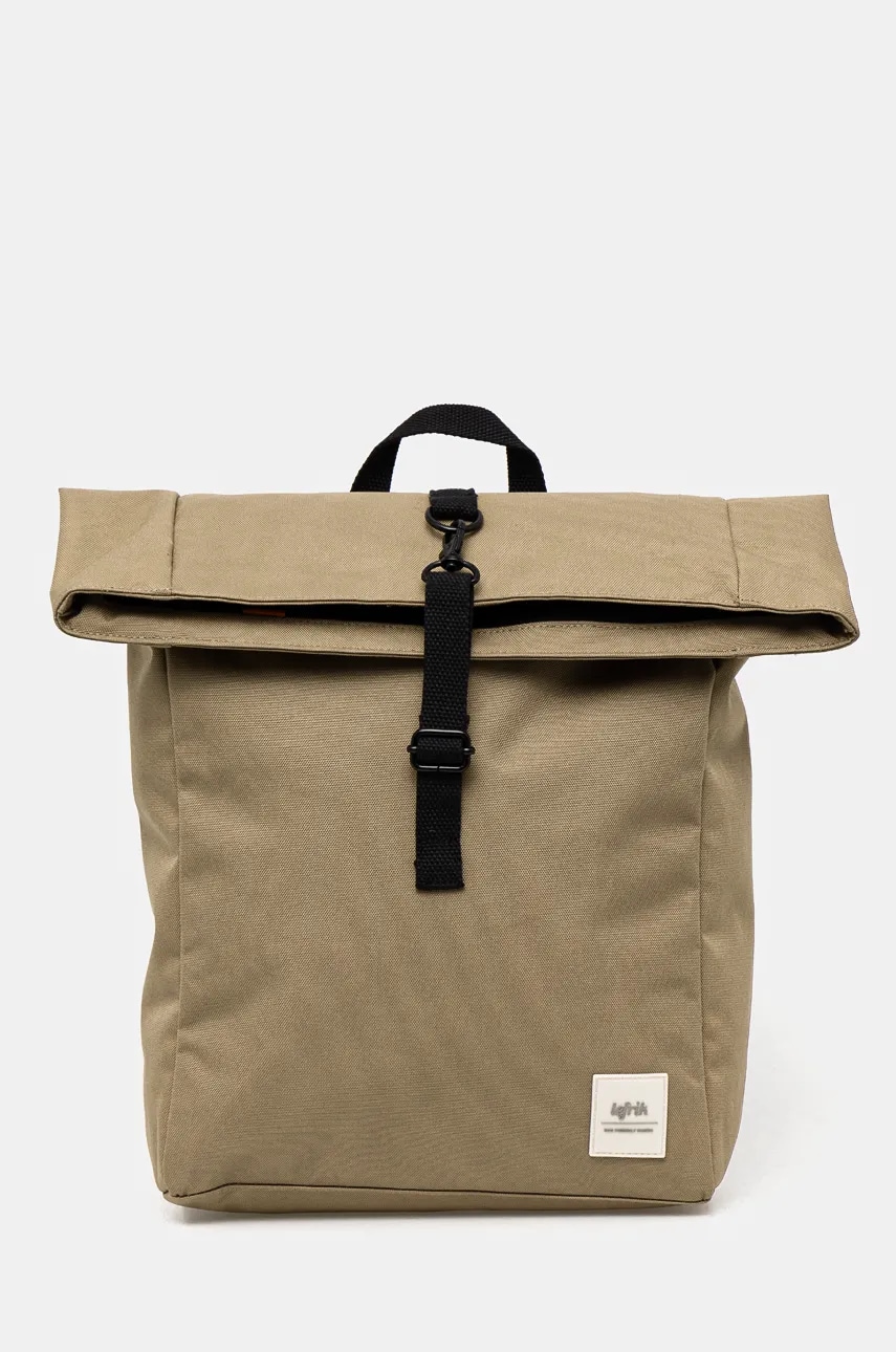 Lefrik rucsac Roll Mini culoarea bej, mare, neted, Roll Mini Lefrik rucsac Roll Mini culoarea bej, mare, neted, Roll Mini