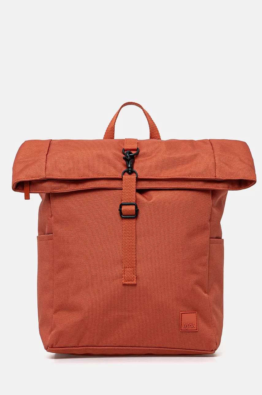 Lefrik rucsac Roll Mini culoarea portocaliu, mare, neted, Roll Mini Lefrik rucsac Roll Mini culoarea portocaliu, mare, neted, Roll Mini