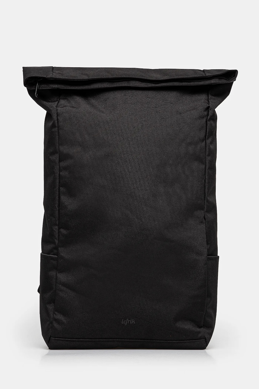 Lefrik rucsac Roll culoarea negru, mare, neted, Roll Lefrik rucsac Roll culoarea negru, mare, neted, Roll