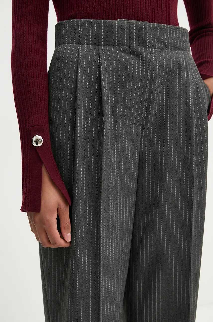 Παντελόνι 2NDDAY Carter χρώμα: γκρι, 2245160170 φωτογραφία