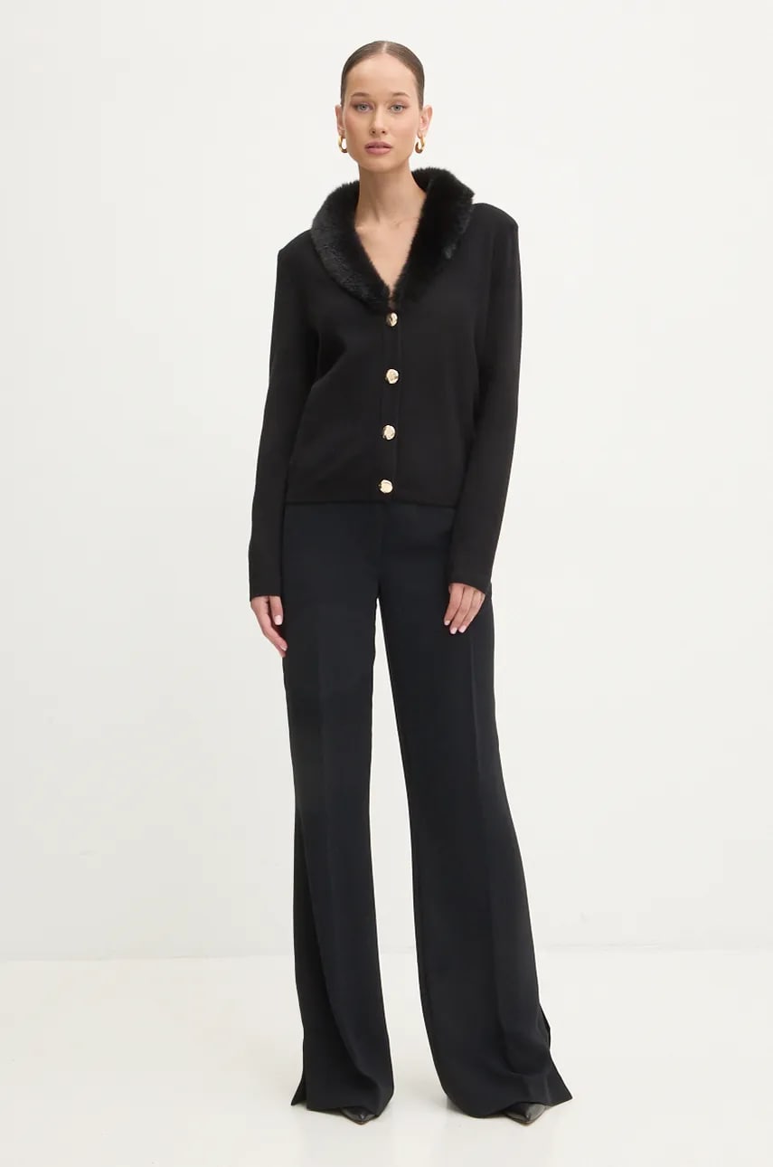 Джемпер Blugirl Blumarine женский цвет чёрный лёгкий RF4019.MAB01 Джемпер Blugirl Blumarine женский цвет чёрный лёгкий RF4019.MAB01