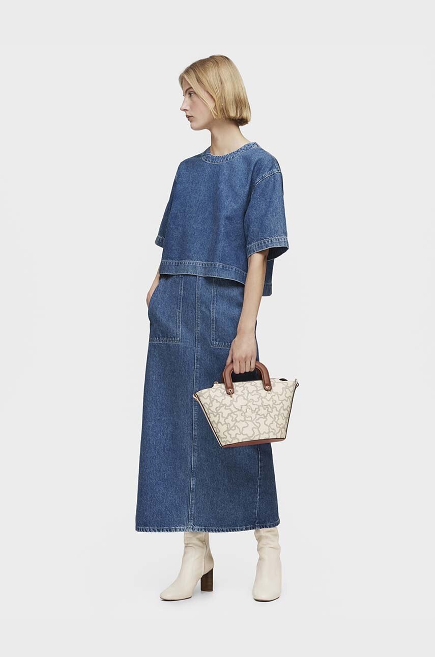 Τσάντα Tous χρώμα: μπεζ, 2002127801 φωτογραφία