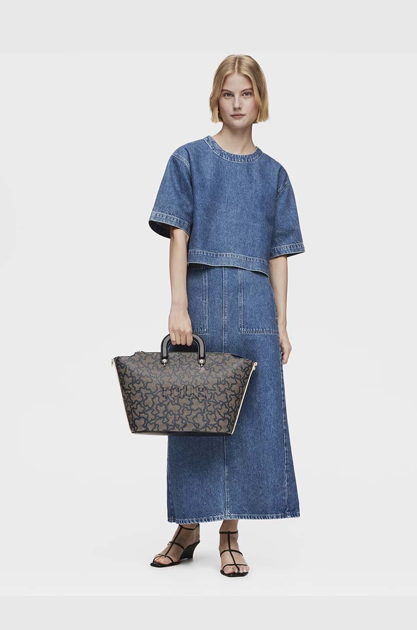 Τσάντα Tous χρώμα: μαύρο, 2002127951 φωτογραφία