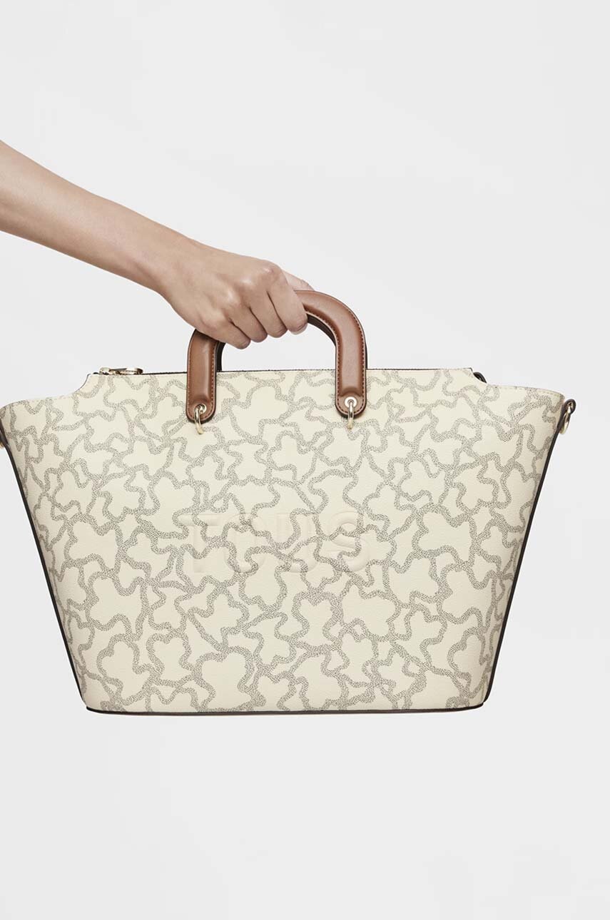 Τσάντα Tous χρώμα: μπεζ, 2002127901 φωτογραφία