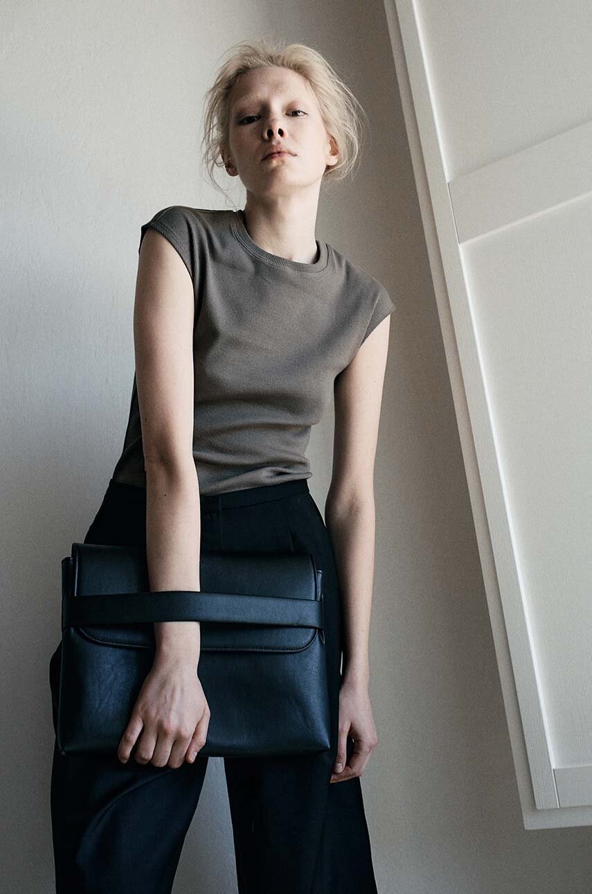 Βαμβακερό τοπ MUUV. TETE χρώμα: πράσινο, TETE φωτογραφία