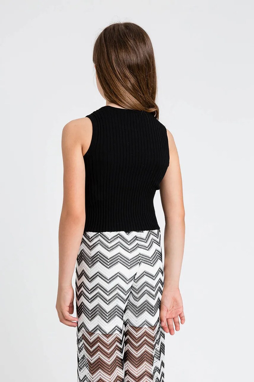Twinset gyerek top fekete, 251GJ3413 termék 2. képe
