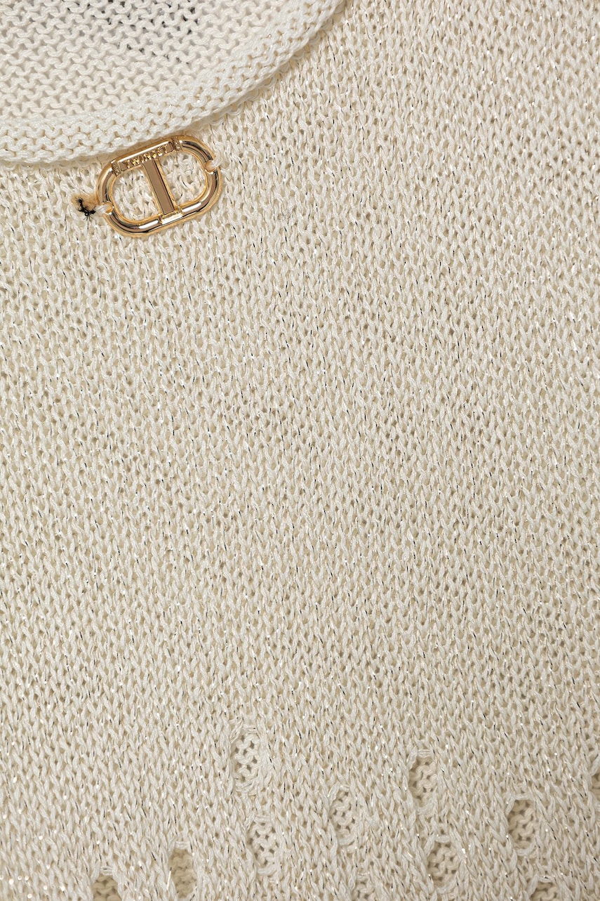 Twinset gyerek top fehér, 251GJ3431 termék 2. képe