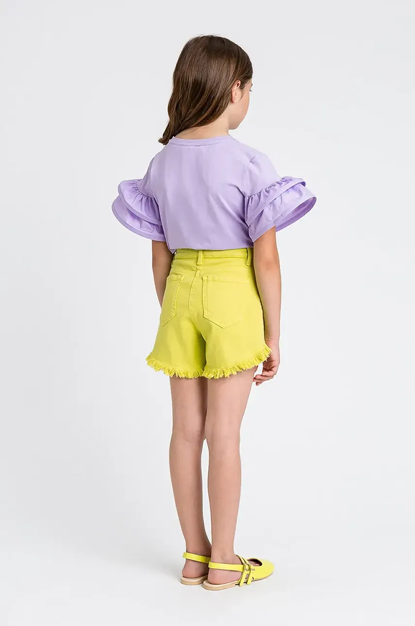 Twinset gyerek póló lila, 251GJ2440 termék 2. képe
