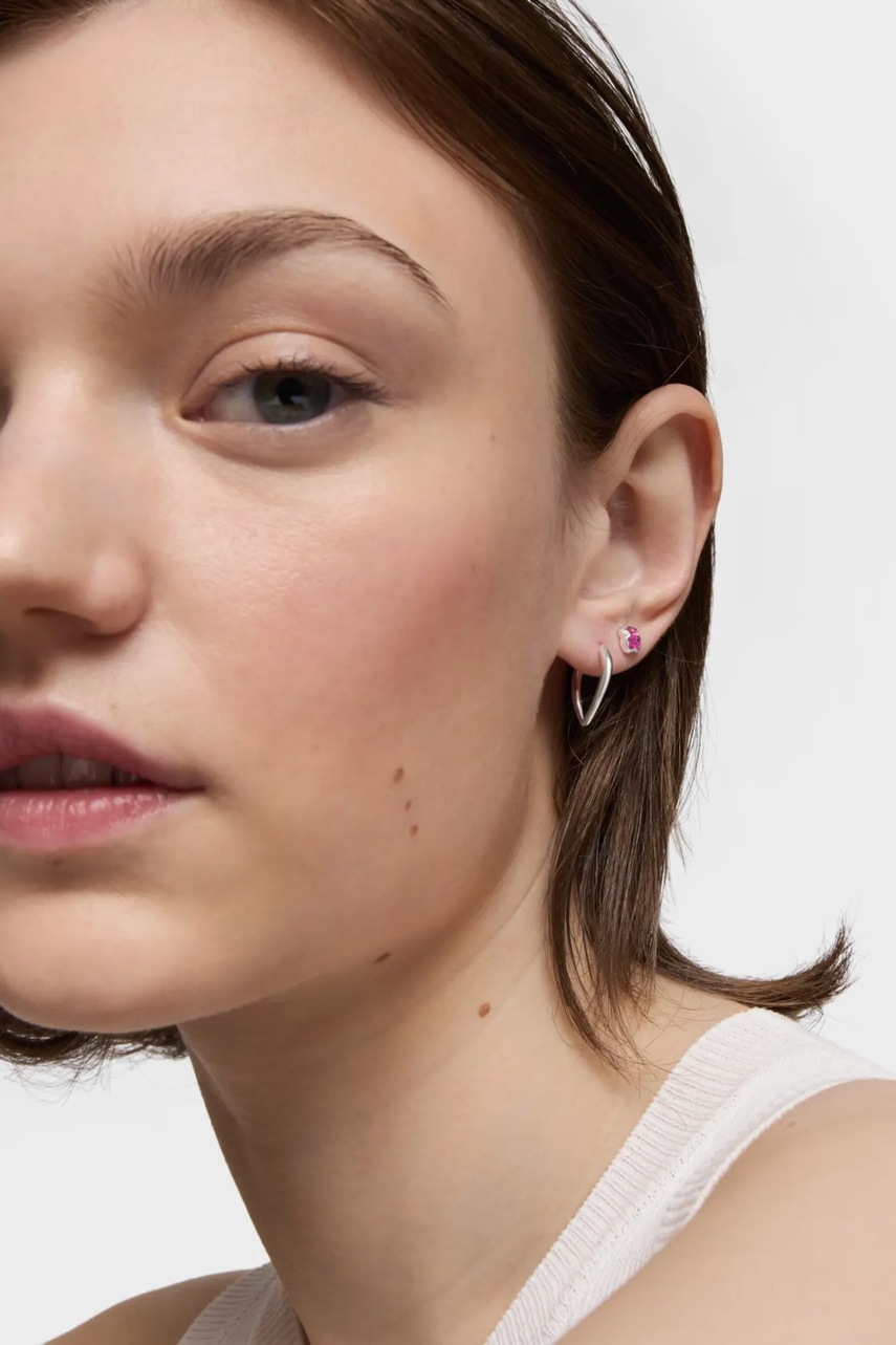 Stříbrné náušnice Tous ICON COLOR LGG (obrázek 5)