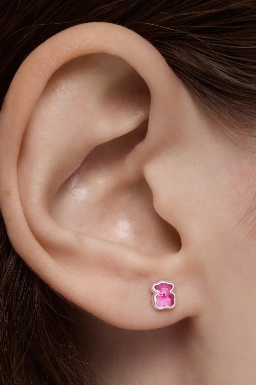 Stříbrné náušnice Tous ICON COLOR LGG (obrázek 6)