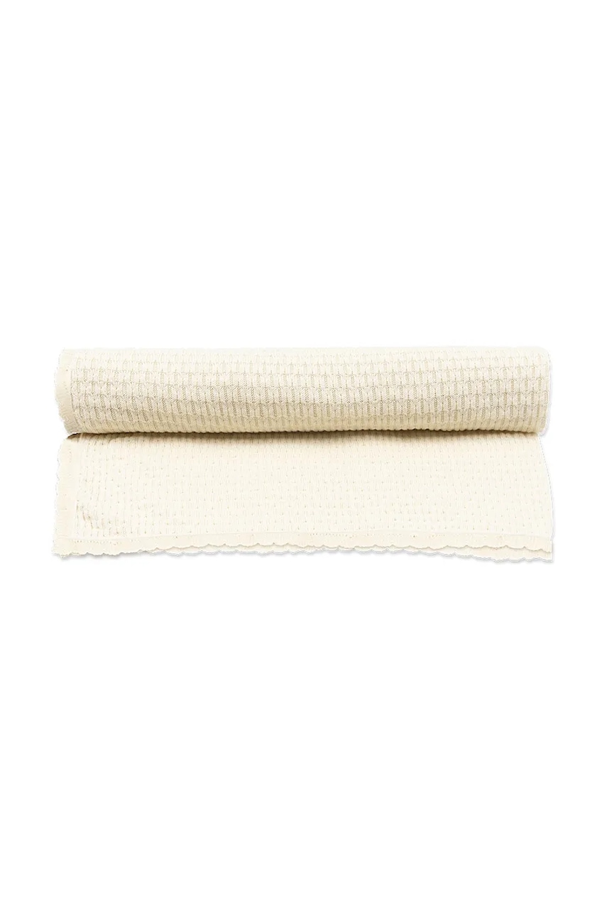 Levně Dětská bavlněná deka Fanga Fontana VENTI POINTELLE BLANKET GOTS FA100023