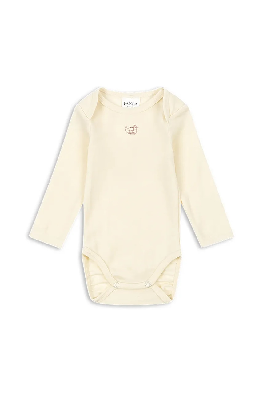 Levně Vlněné body Fanga Fontana ERBA WOOL LS BODY FA100029