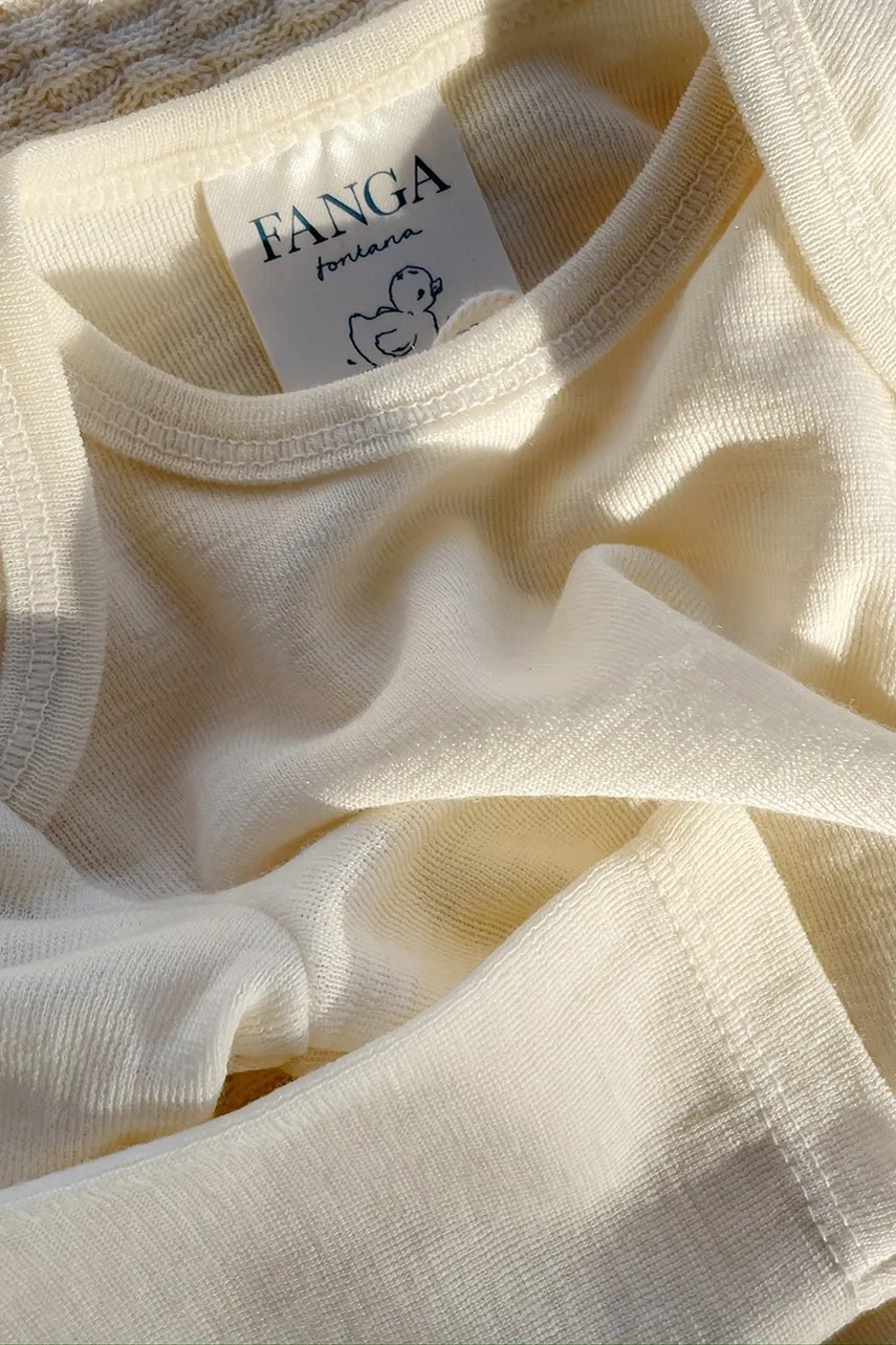 Μάλλινο κορμάκι Fanga Fontana ERBA WOOL LS BODY φωτογραφία