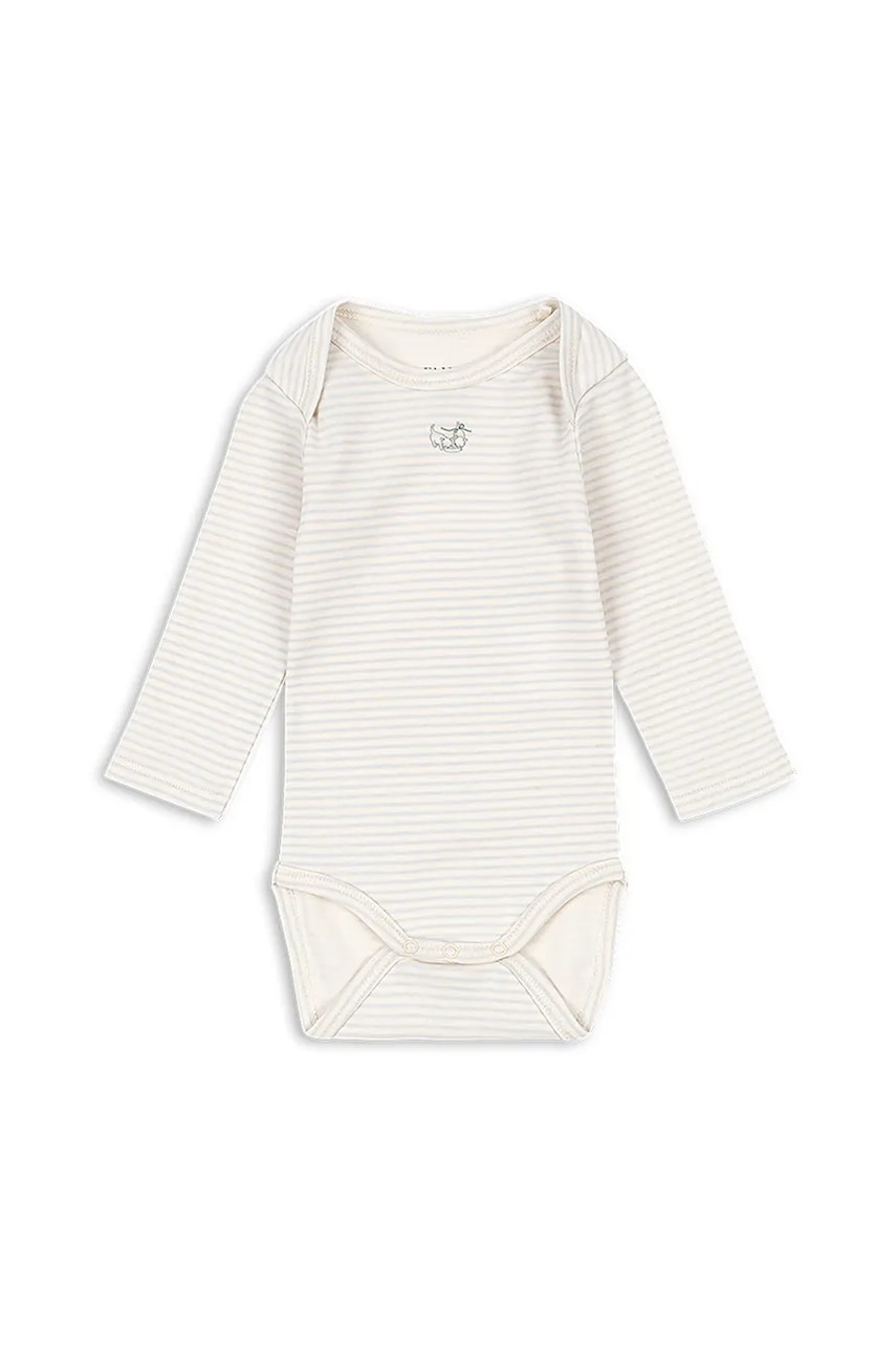 Fanga Fontana body din bumbac pentru bebelusi FIO STRIPE LS BODY OCS FA100045