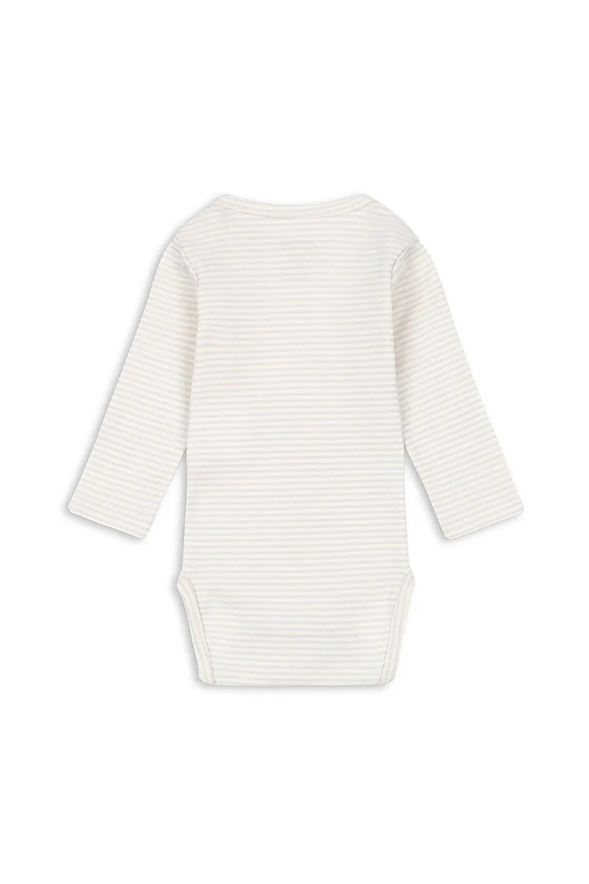 Детское боди из хлопка Fanga Fontana FIO STRIPE LS BODY OCS FA100045