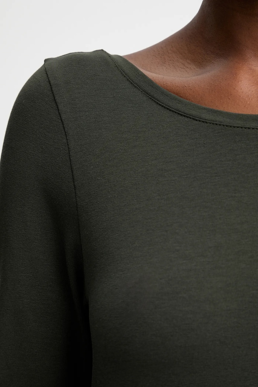 Μακρυμάνικο MUUV. χρώμα: πράσινο, 0 φωτογραφία