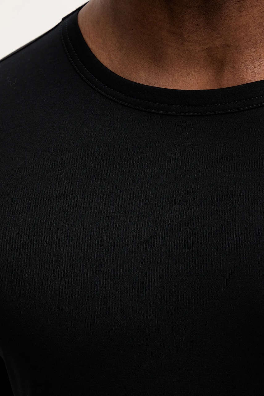 Bavlněné tričko s dlouhým rukávem Mos Mosh PERRY