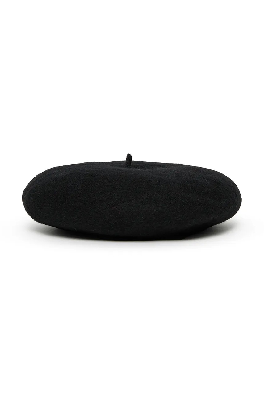 Детский шерстяной берет MAX&Co. MAXF9F HAT цвет чёрный  MX0245