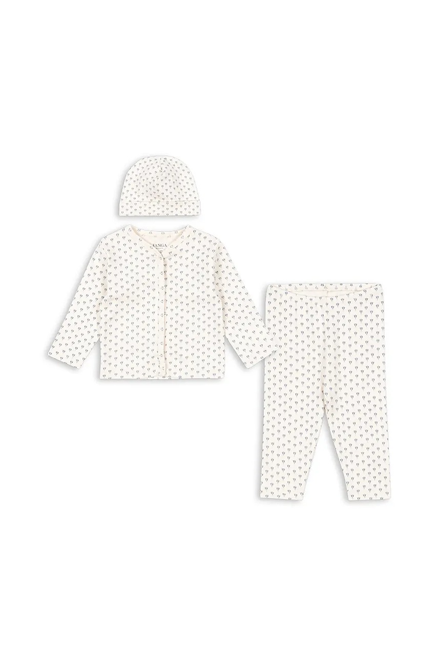Levně Kojenecká sada Fanga Fontana BELLO NEWBORN SET OCS béžová barva, FA100000