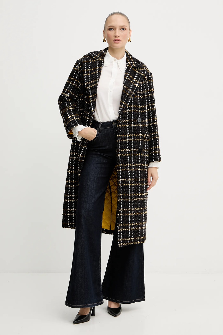 Пальто Silvian Heach MARIN цвет коричневый  GPA25197CP