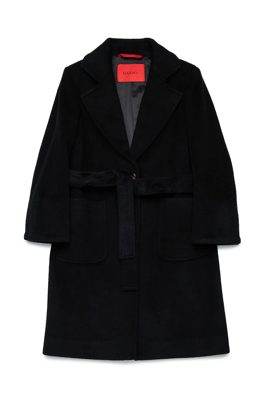 MAX&Co. haină pentru copii MAXJ1F JACKET culoare neagră MX0001
