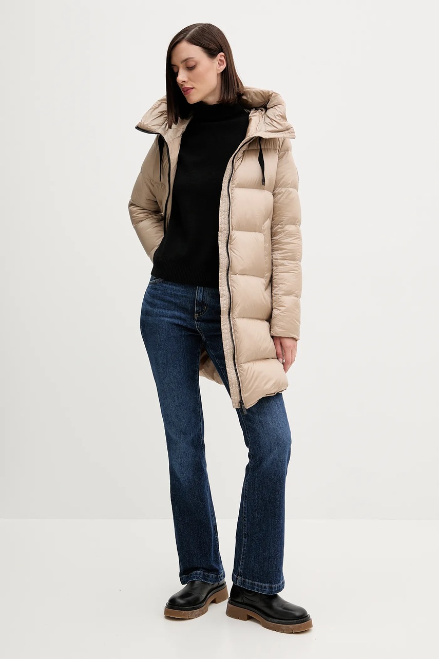 Пуховая куртка Bomboogie GENEVA цвет бежевый зимняя CW6630TDLC5