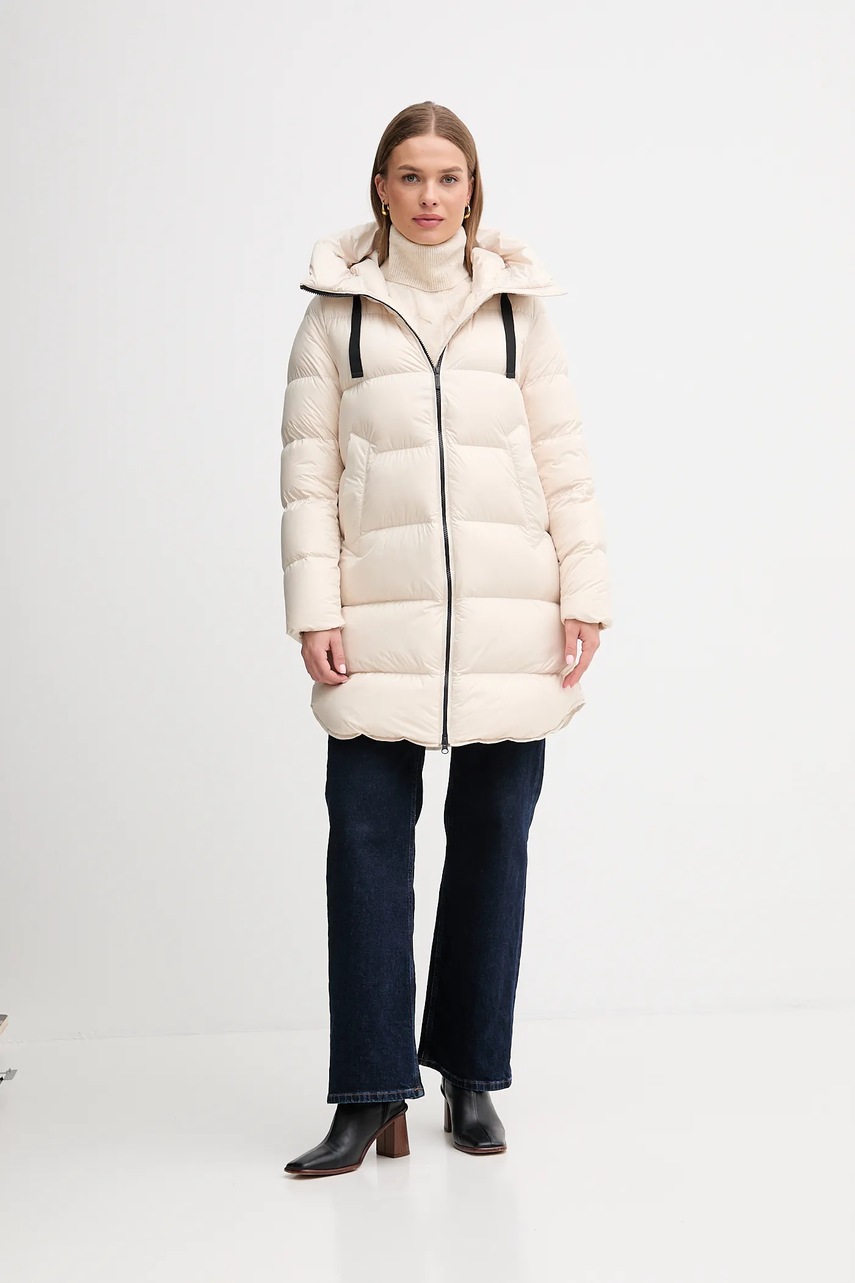 Пуховая куртка Bomboogie GENEVA цвет бежевый зимняя CW6630TTMF5