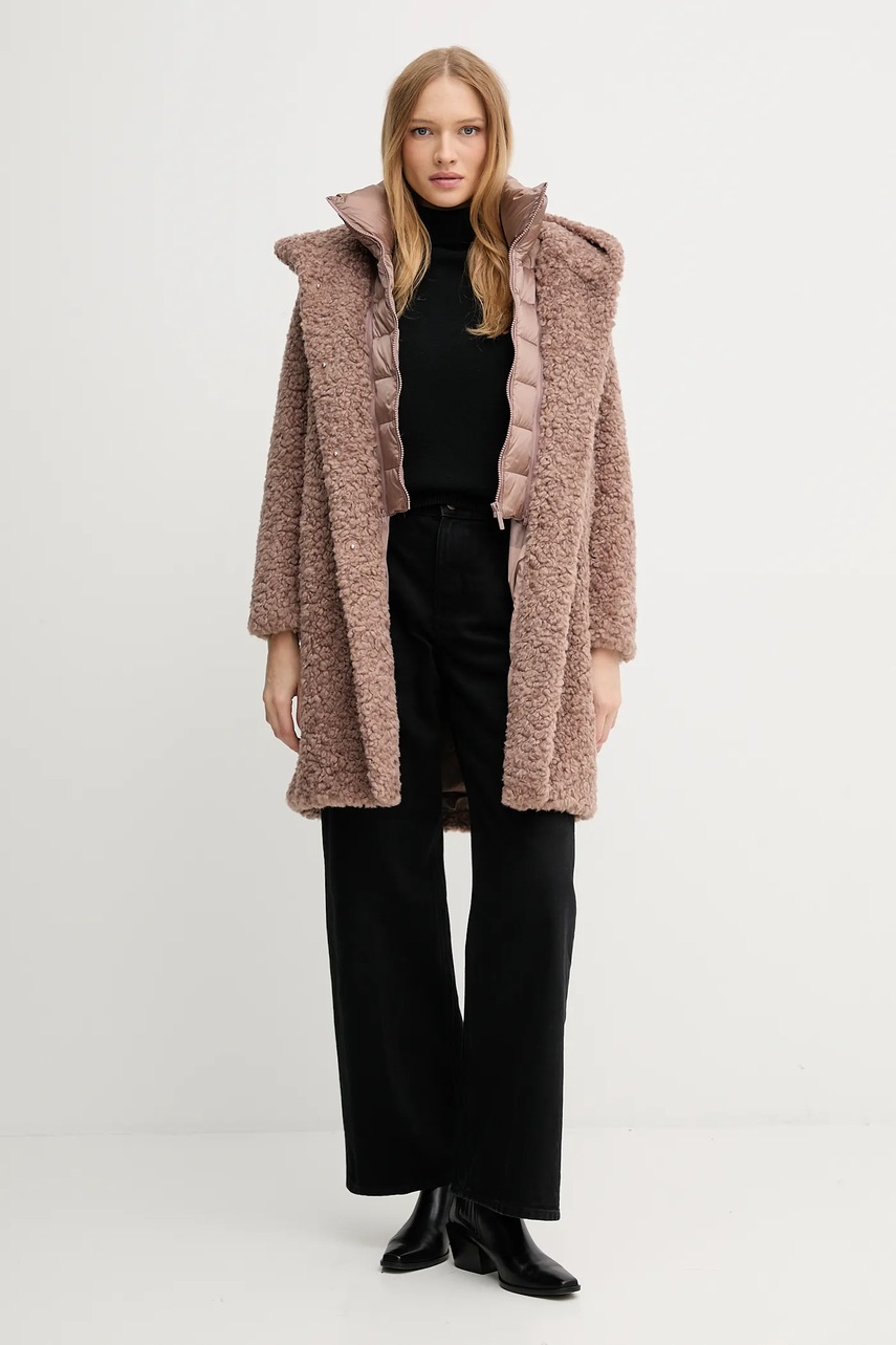 Куртка Bomboogie цвет коричневый демисезонная oversize CW7658TSFC5