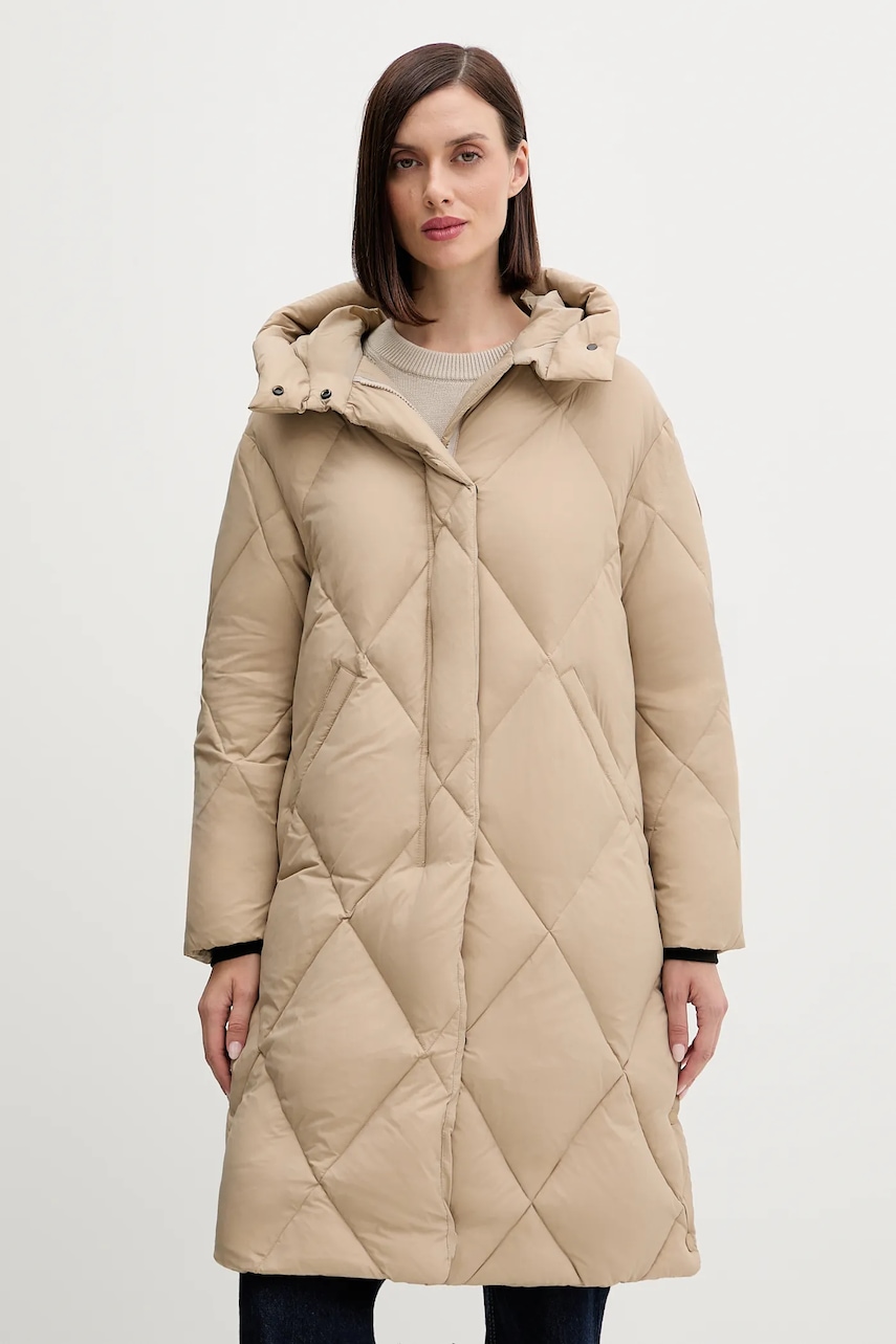 Bomboogie geacă de puf culoarea bej, de iarnă, CW9168TMNW5