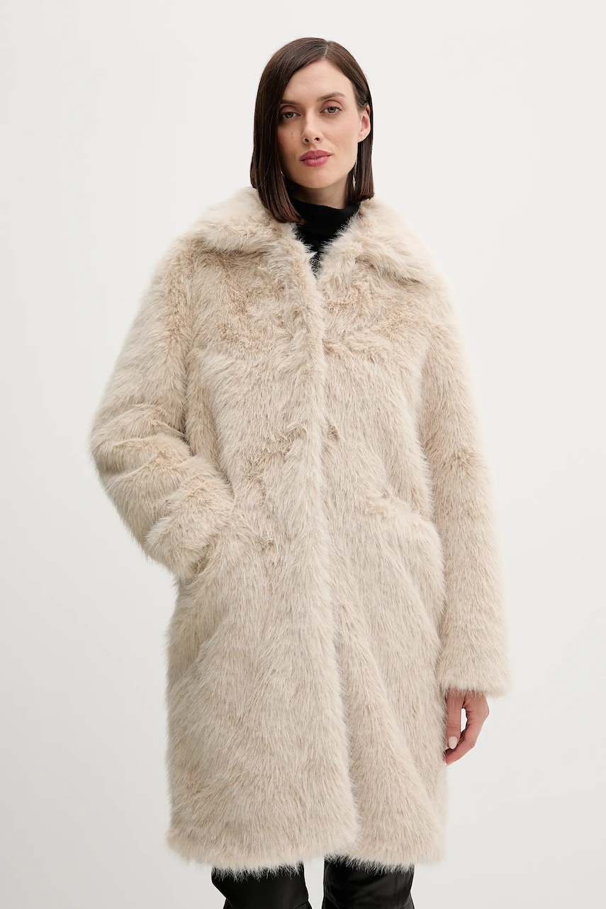 Bomboogie palton culoarea bej, CW9192TFRL5