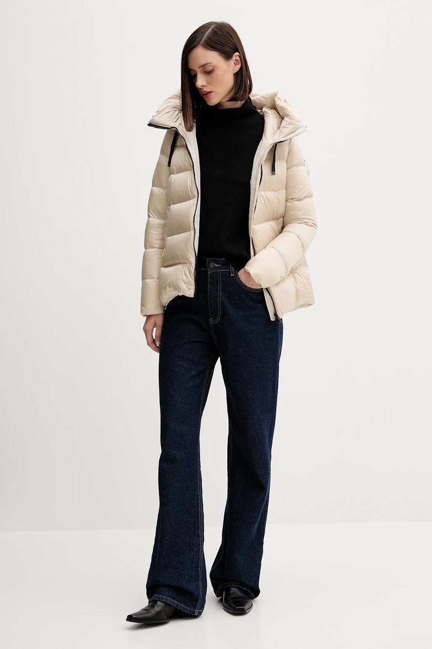 Пуховая куртка Bomboogie ROME цвет бежевый зимняя GW6012TDLC5