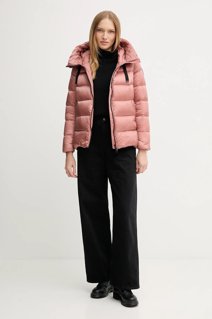 Пуховая куртка Bomboogie ROME цвет розовый зимняя GW6012TDLC5