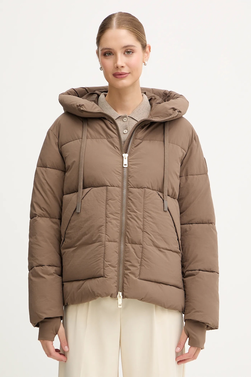 Mos Mosh geacă Ollie culoarea maro, de iarnă, 170820