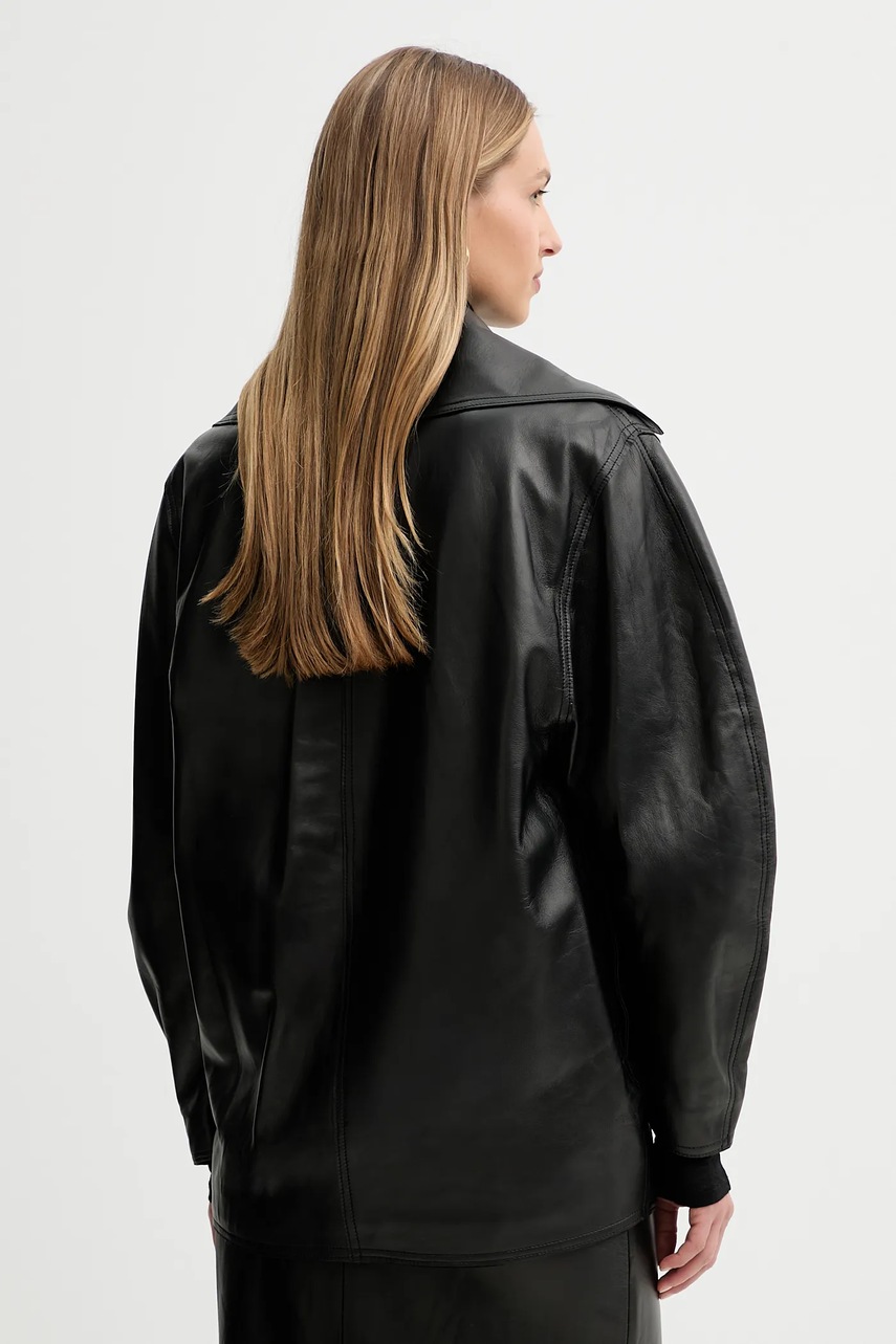 Δερμάτινο παλτό Liviana Conti φωτογραφία