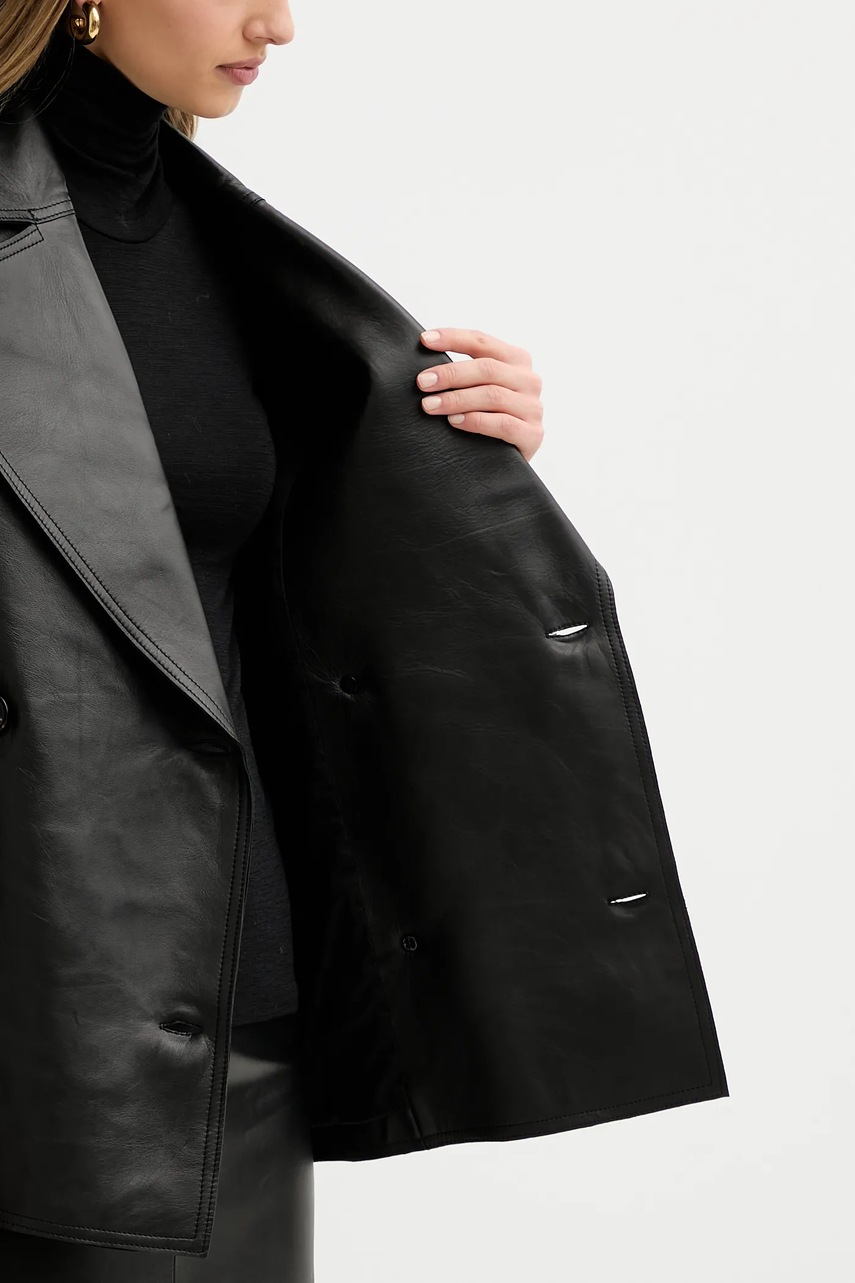 Δερμάτινο παλτό Liviana Conti φωτογραφία