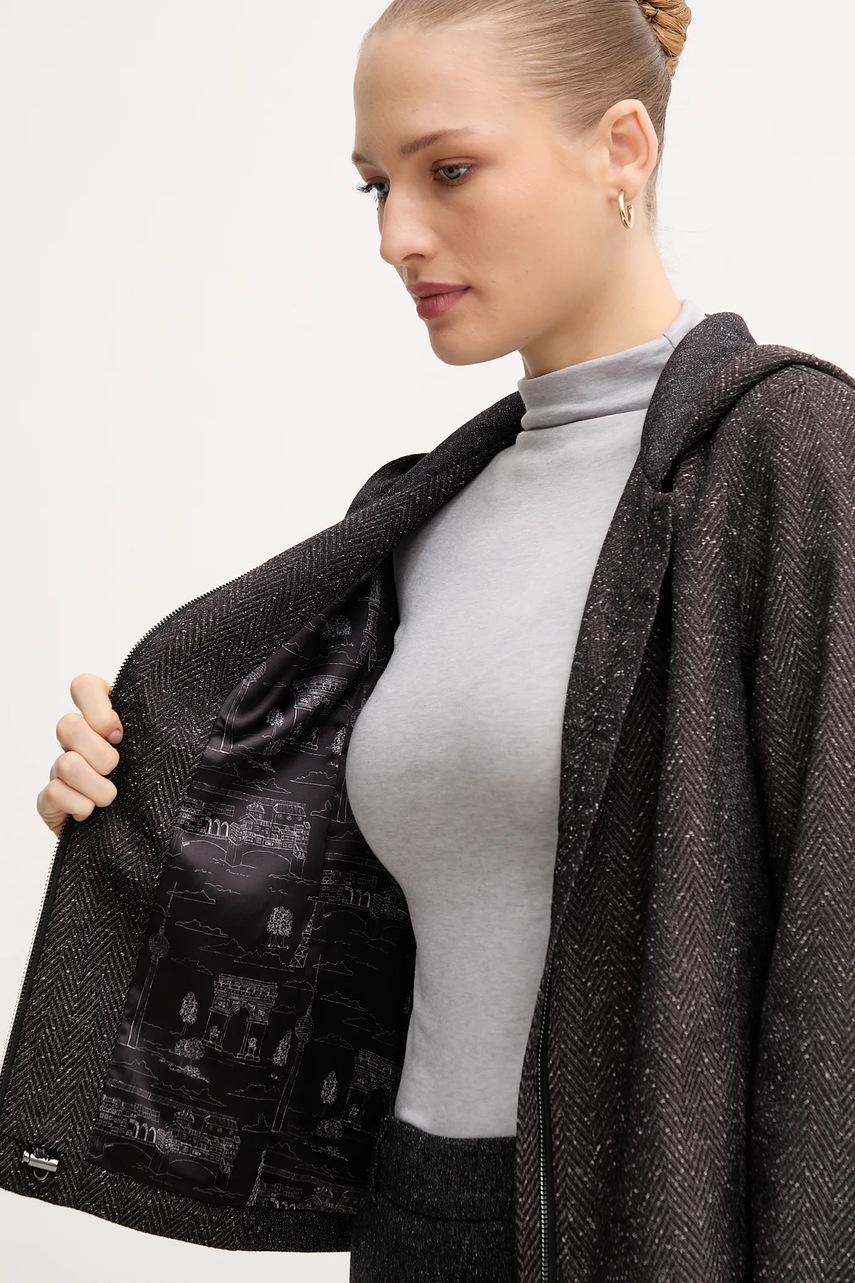 Μπουφάν Mos Mosh BRIDGET χρώμα: μαύρο, 173890 φωτογραφία