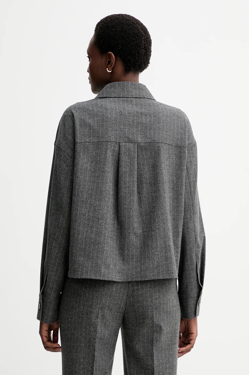 Košilová bunda s příměsí vlny Marc O'Polo (obrázek 3)