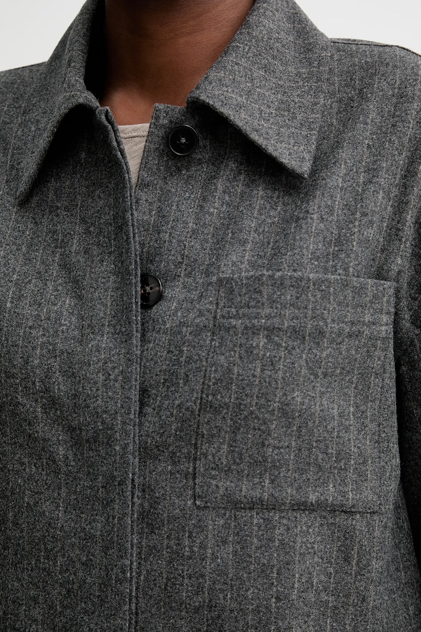 Košilová bunda s příměsí vlny Marc O'Polo (obrázek 5)