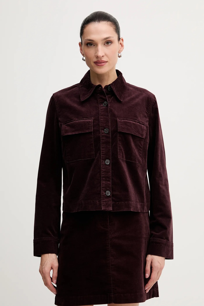 Marc O'Polo geacă culoarea bordo, de tranziție, 511096874007