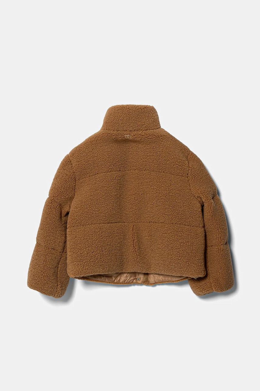 Детская куртка Twinset цвет коричневый 252GJ2181 Детская куртка Twinset цвет коричневый 252GJ2181