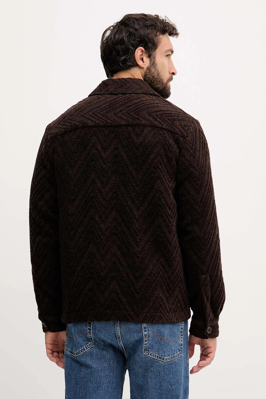 Μπουφάν με προσθήκη μάλλινου υφάσματος Mos Mosh LUIS φωτογραφία