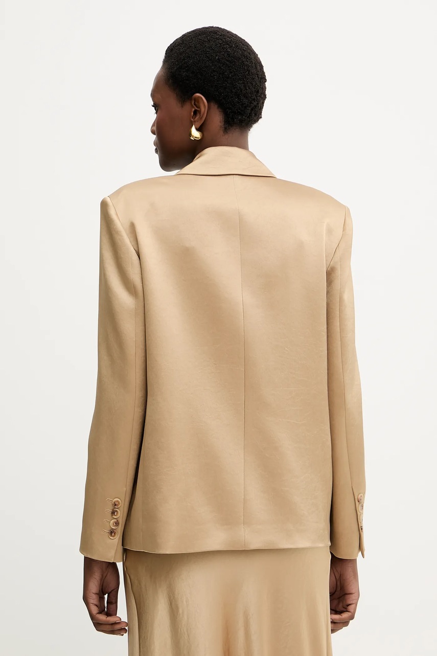 Σακάκι Liviana Conti χρώμα: πράσινο, F5WS88 φωτογραφία