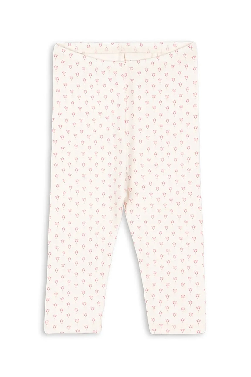 Levně Kojenecké legíny Fanga Fontana BELLO PANTS OCS béžová barva, FA100043