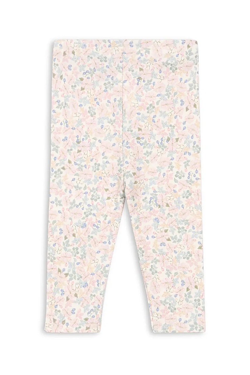 Детские хлопковые леггинсы Fanga Fontana FIO PANTS OCS цвет бежевый FA100055