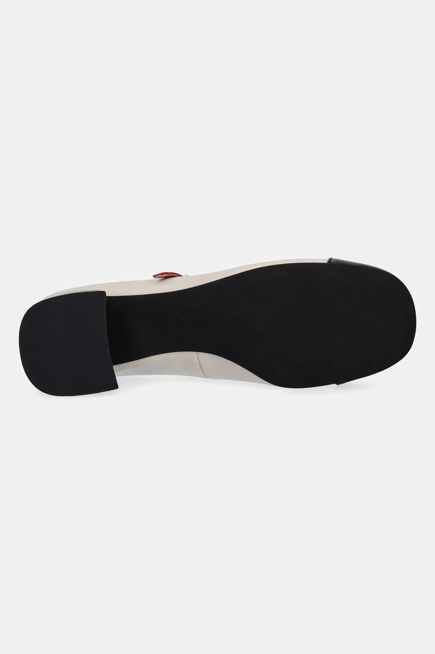 Jeffrey Campbell  Kožené lodičky  JITTERBUG (obrázek 5)
