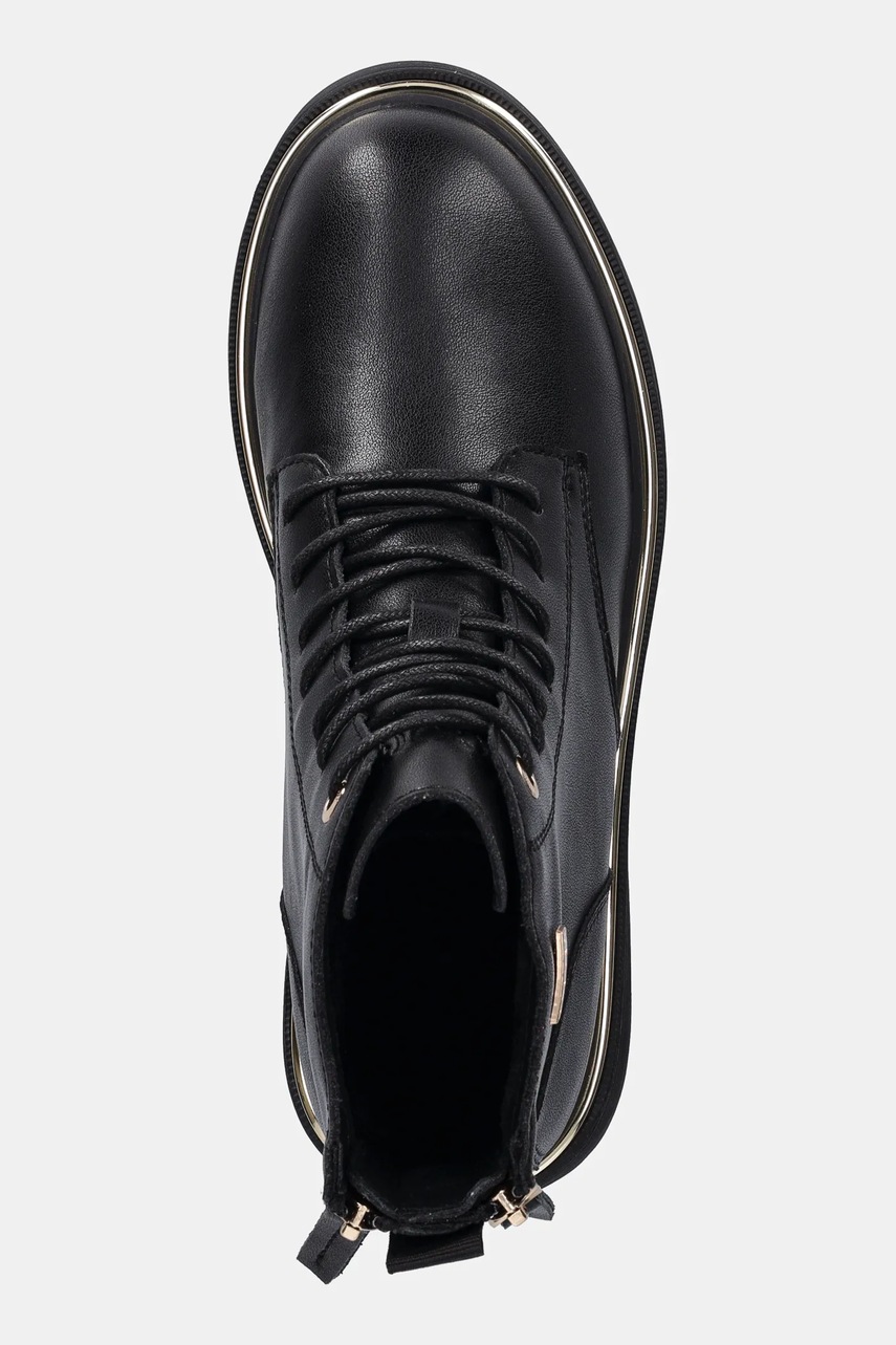 Δερμάτινες μπότες GOE SS2N4101 γυναικείες, χρώμα: μαύρο, SS2N4101 BLACK GOLD φωτογραφία