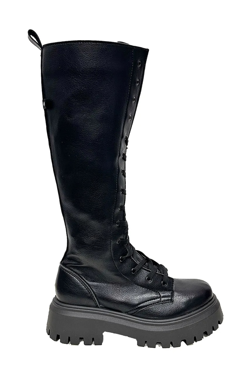 Altercore cizme Camilla Black culoarea negru, cu platforma, Camilla Black