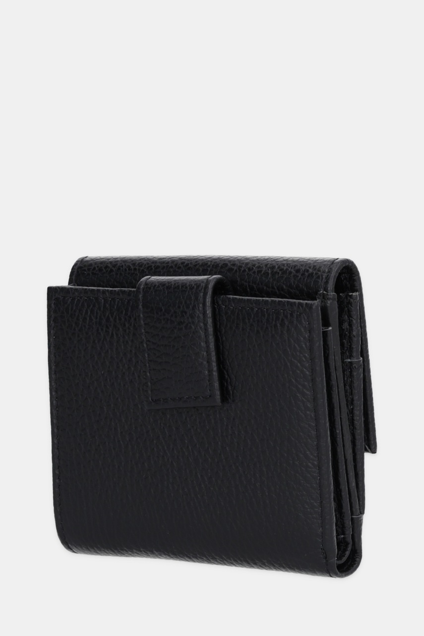 Δερμάτινο πορτοφόλι Liviana Conti χρώμα: μαύρο, A5WB53 φωτογραφία